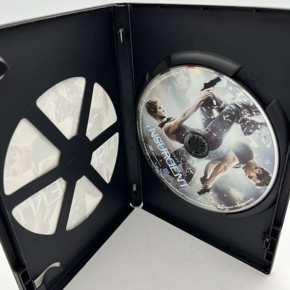 The Divergent Series: Insurgent DVD W/ Slipcover Shailene Woodley Action VGCond - Picture 7 of 7